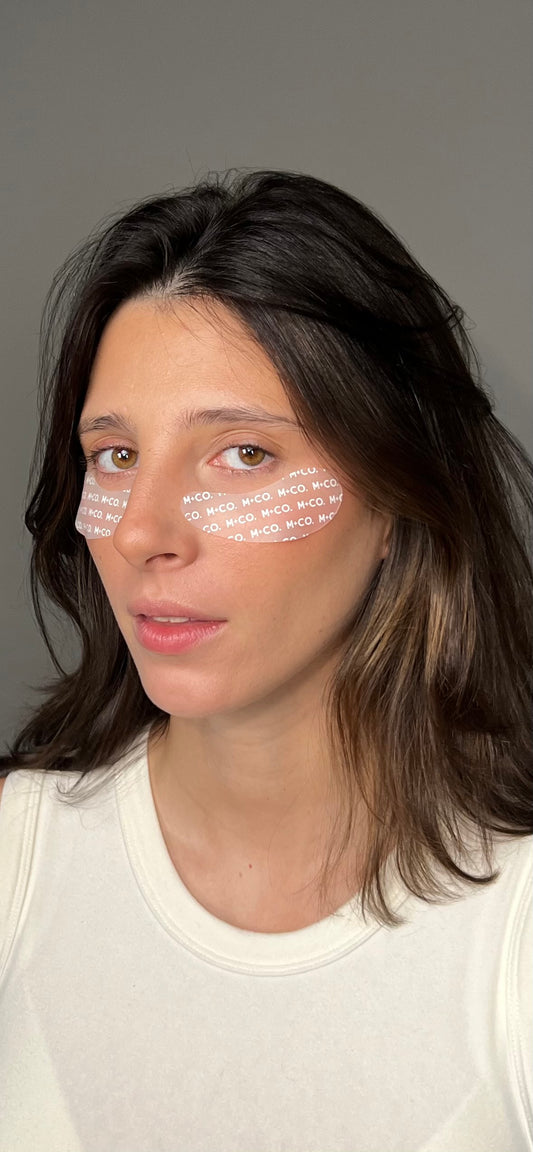 Soft touch eye patches reutilizables